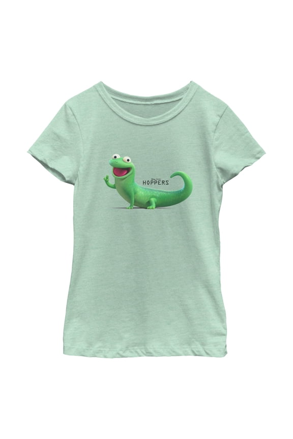 Girls Hoppers Tom Lizard Happy and Cute Pose T Shirt