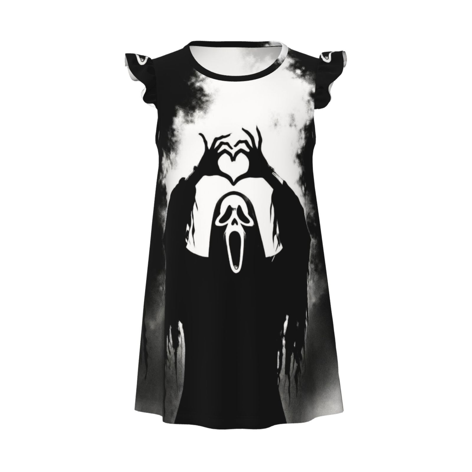 Ghost Sleep Robe Girls Horror Movie Ghost Nightgowns Pajamas Kids Sleepwear Night Dress ...