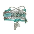 thumbnail image 1 of Girls Horse Charm Bracelet, Horse Lovers Equestrian Jewelry - Perfect Gift For Women and Girls, 1 of 4