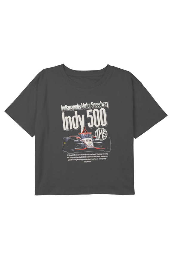 Girls Indy 500 Racing Immortality Quote T Shirt