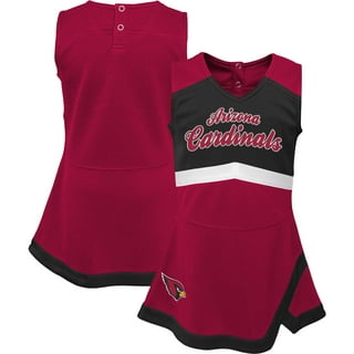 Girls Toddler Garb White Louisville Cardinals Caroline Cap Sleeve Polo Dress