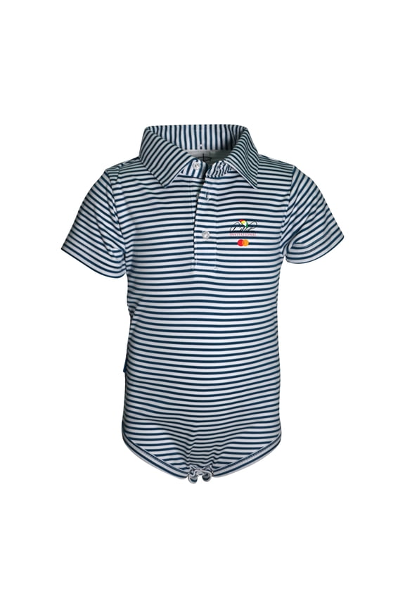 Girls Infant Garb Navy Arnold Palmer Invitational Carson Polo Bodysuit