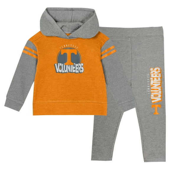 Girls Infant Tennessee Orange Tennessee Volunteers Clubhouse Pullover Hoodie & Legging Set