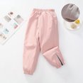 thumbnail image 1 of Girls Insulated Snow Pants - Waterproof Fleece Lined Winter Outdoor Ski Hiking, Pink,Size 12-13T, 1 of 9