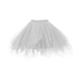 thumbnail image 1 of Girls Irregular Hem Princess Tutu Skirt for Party Daily Wear Purple 90, 1 of 3