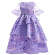 Girls Magical Princess Cosplay Costume Dress 3-12Y