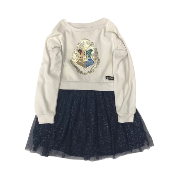 Girls Ivory & Blue Sparkle Tulle Harry Potter Dress Medium (8) - Walmart Business Supplies Girls Ivory & Blue Sparkle Tulle Harry Potter Dress Medium (8) - Walmart Business Supplies