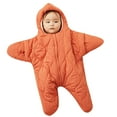 thumbnail image 1 of Girls Jacket,Down Snowsuit Girls Cute for Kids Winter Down Snowsuit for Cold Weather,Zip Up Jacket,01 Orange,12-18 Months, 1 of 7