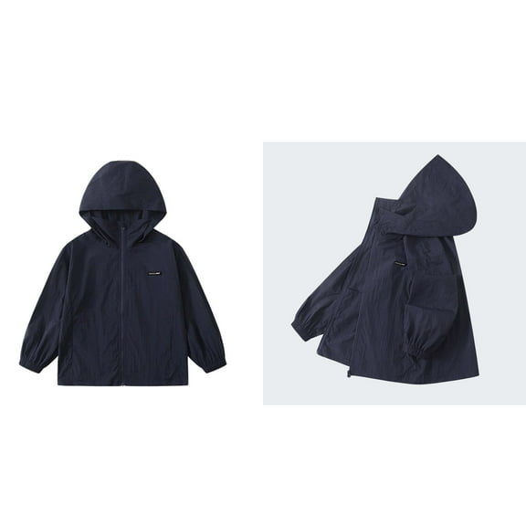 Girls Jacket Kids Girls Windbreaker Jacket Zip Hoodie Lightweight Jacket Fall Clothes Kids Clothes Girls Size 9-10 Years