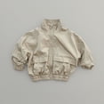 thumbnail image 1 of Girls Jacket Kids Windbreaker Zipper Lightweight Jacket Fall Jacket Girls Size 3-4 Years Clothes, 1 of 5