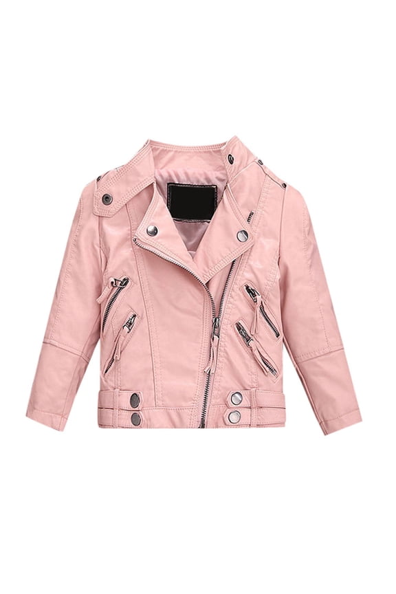 Girls Jacket Size 6 Gradient Breathable Children's Jacket for Fun-Filled Days Classic Fit Jackets for Timeless Casual Looks Loose Fit Sustainable Jackets Pink, 6