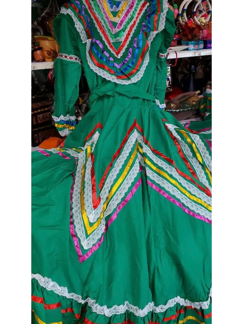folklorico dress Ballet Folklorico, Veracruz, Dress, Vestido, Muy Bonita, Used, Costume, Lace the fabric color Regions - BALLET FOLKLORICO UIUC