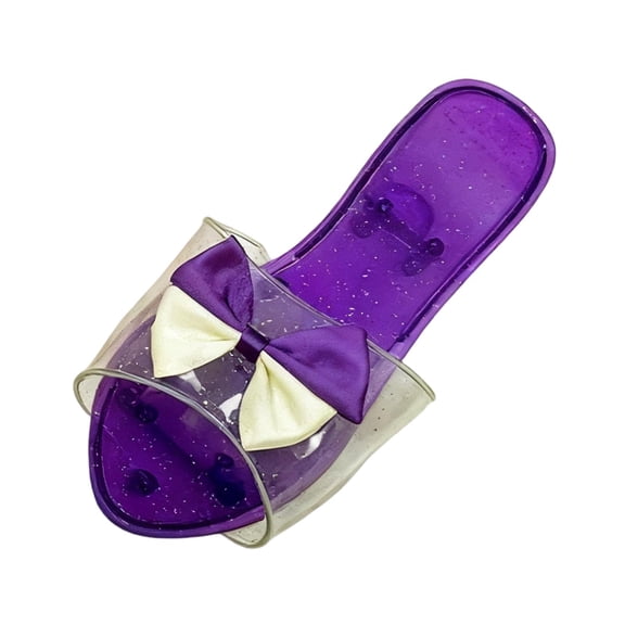 Girls Jelly Sandals Princess Shoes Kids Heels Durable Plastic Material Perfect for Birthday Parties