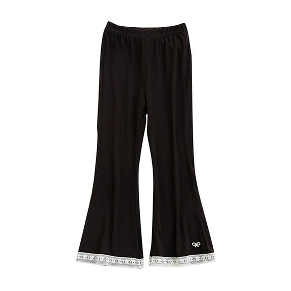 Girls Jogger Pants Girls Jeggings Size 7-8 Little Girl Leggings Size 6-7 Kids Uniform Girls Tights 7-8 Sweatpants for Teens Girls