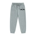 thumbnail image 1 of Girls Jogger Sweatpants New York Letter Print Pants Stretch Athletic Joggers for Kids Sports Running Yoga and Casual Everyday Wear, 1 of 3