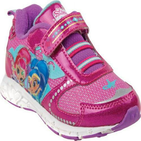 Girls' Josmo O-CH16191B Shimmer And Shine Light Up Sneaker