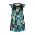 Girls Jujutsu Kaisen Nightgowns Princess Nightdress Cotton Sleepwear