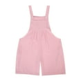 thumbnail image 1 of Girls Jumpsuits Overalls Summer Clothes for Teens Standard Straps Rompers with Pockets Cute Clothes 8-10 Years, 1 of 9