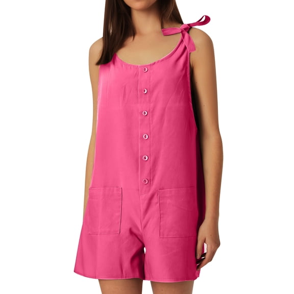 Girls' Jumpsuits Rompers Cute Summer Clothes Rompers with Pockets Adjustable Wide Leg Jumpsuit Girls Fashion 11-12 Years Girls Fashion