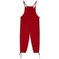 thumbnail image 1 of Girls' Jumpsuits Rompers Girls Summer Outfits Adjustable Long Pants Rompers With Pockets Cute Clothes For Girls 13-14 Y, 1 of 8