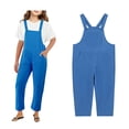 thumbnail image 1 of Girls' Jumpsuits Rompers Rompers with Pockets Summer Outfits Girls Fashion 5-6 Years Girls Fashion, 1 of 5