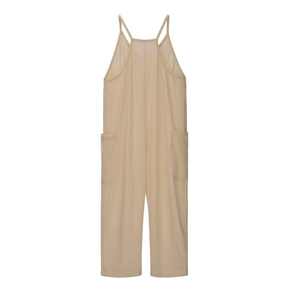 Girls' Jumpsuits Rompers Summer Clothes For Teens with Pockets Adjustable Leg Girls Clothing Size 4-5 Years