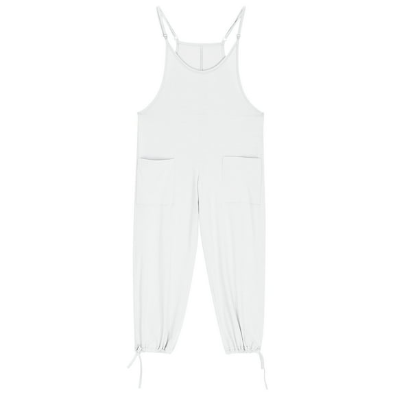 Girls' Jumpsuits Rompers Toddler Girl Summer Clothes Adjustable Wide Leg Jumpsuit Loose Rompers Girls Fashion 5-6 Y