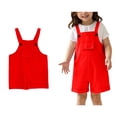thumbnail image 1 of Girls' Jumpsuits Rompers with Pockets Cute Summer Cute Clothes 9-10 Years Girls Fashion, 1 of 5