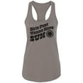 thumbnail image 1 of Girls Just Wanna Have Sun Sun Racerback Tank, 1 of 2