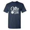 thumbnail image 1 of Girls Just Wanna Sarcastic Humor Graphic Novelty Funny Tall T Shirt, 1 of 3