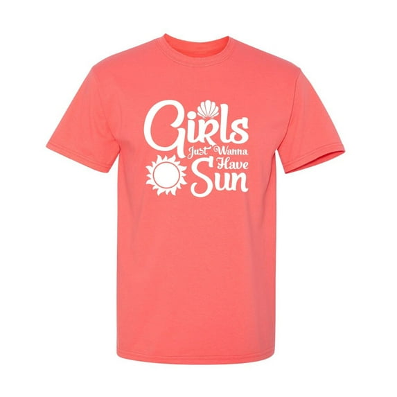 Girls Just Wanna Sarcastic Humor Graphic Tees Gift For Mens Novelty Funny T Shirt