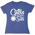 thumbnail image 1 of Girls Just Wanna Sarcastic Humor Novelty Funny Women's Casual Tees, 1 of 3