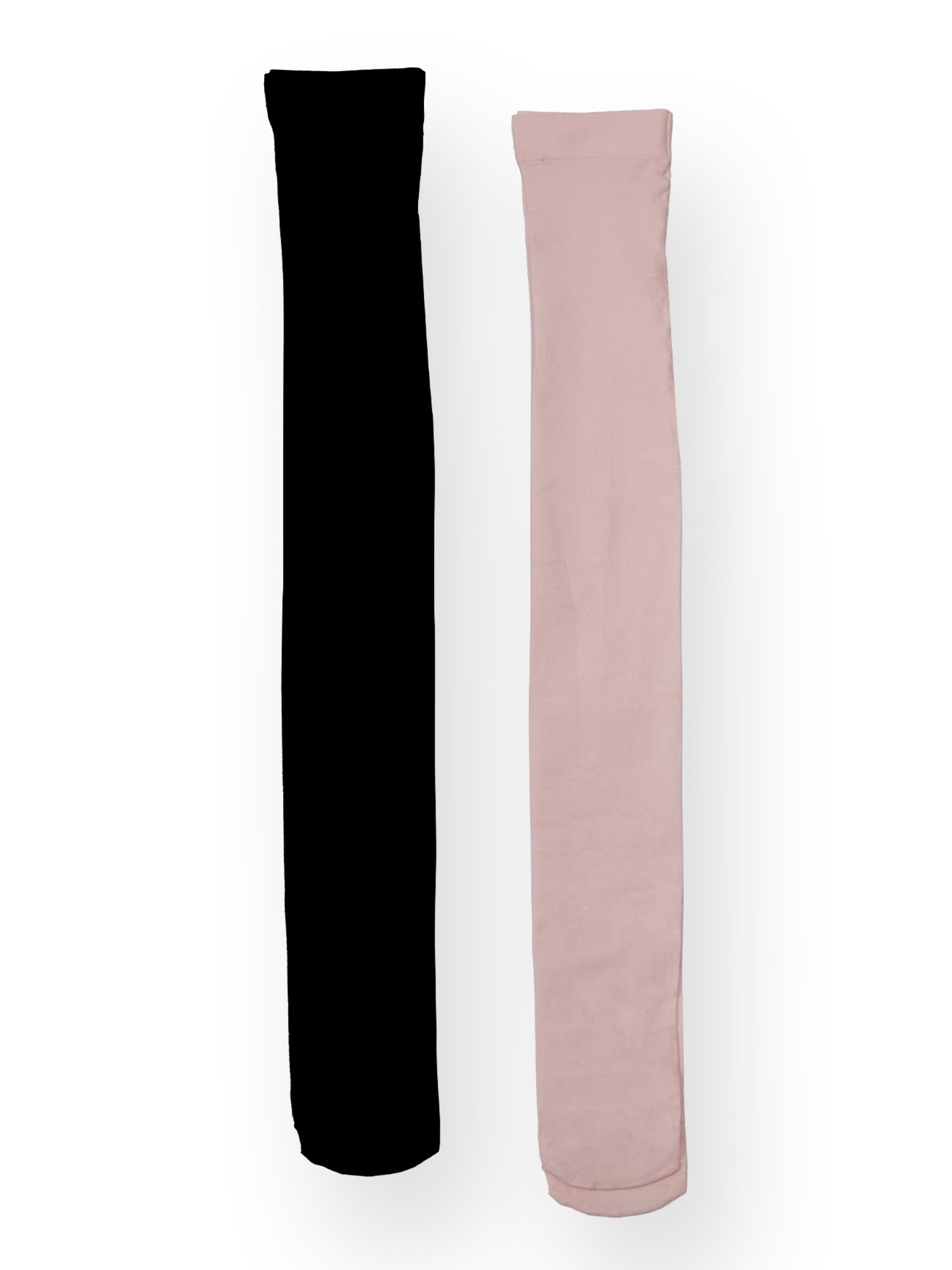Girls Justice Opaque Footed Tights, 2 Pair