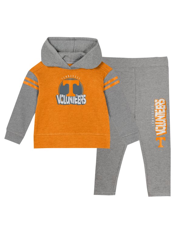 Girls Preschool Tennessee Orange Tennessee Volunteers Preschool Clubhouse Pullover Hoodie & Legging Set