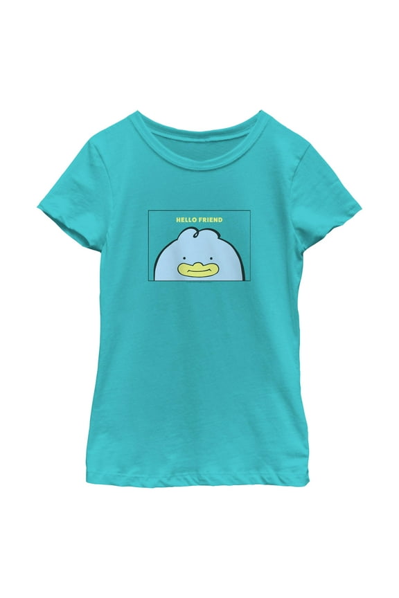 Girls KPop Demon Hunters Hello Friend Duck T Shirt