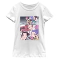 thumbnail image 1 of Girls KPop Demon Hunters Huntrix Manhwa Panels T Shirt, 1 of 5