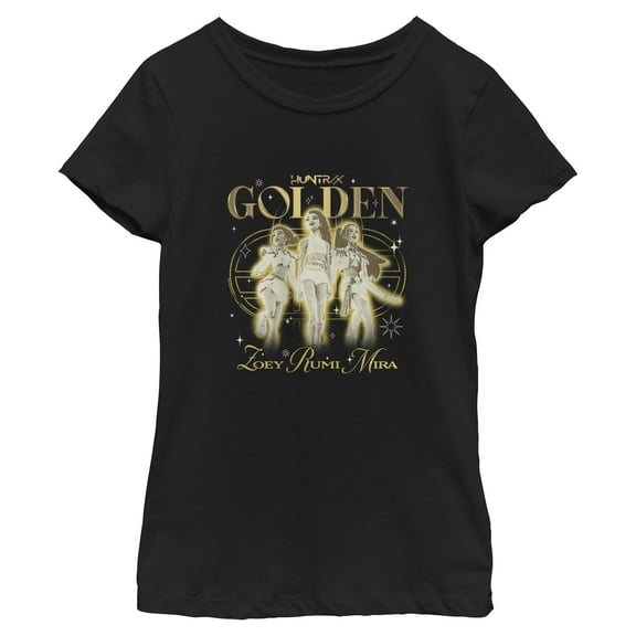 Girls KPop Demon Hunters Huntrix The Golden Girls T Shirt