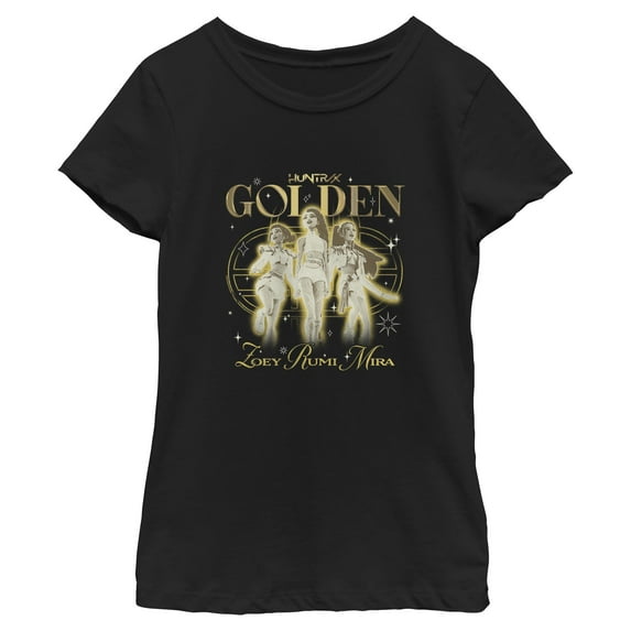 Girls KPop Demon Hunters Huntrix The Golden Girls T Shirt