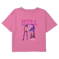 thumbnail image 1 of Girls KPop Demon Hunters Mira Star Portraits T Shirt, 1 of 5