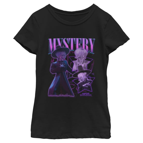 Girls KPop Demon Hunters Mystery Saja Collage T Shirt