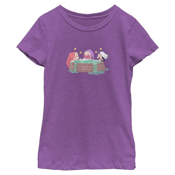 Girls KPop Demon Hunters Rumi, Mira and Zoey Relaxing T Shirt