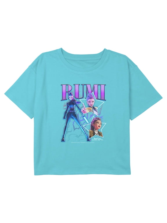 Girls KPop Demon Hunters Rumi Star Portraits T Shirt