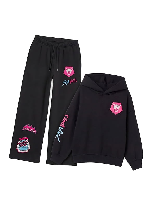 Girls KPop Demon Hunters Saja Boys Idols Emblem Logos Coordinating Sets