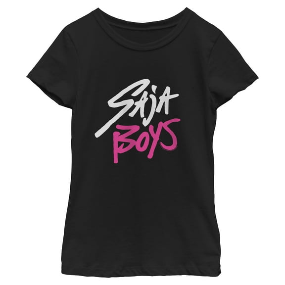 Girls KPop Demon Hunters Saja Boys Logo T Shirt