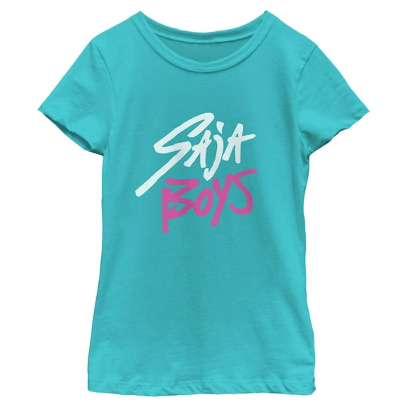 Girls KPop Demon Hunters Saja Boys Logo T Shirt