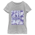 thumbnail image 1 of Girls KPop Demon Hunters Takedown Huntrix Logo T Shirt, 1 of 4