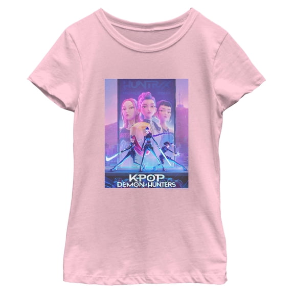 Girls KPop Demon Hunters Trio Poster T Shirt