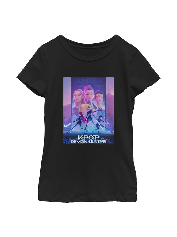 Girls KPop Demon Hunters Trio Poster T Shirt