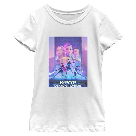 Girls KPop Demon Hunters Trio Poster T Shirt