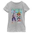 thumbnail image 1 of Girls KPop Demon Hunters Zoey Super Star Logo T Shirt, 1 of 5